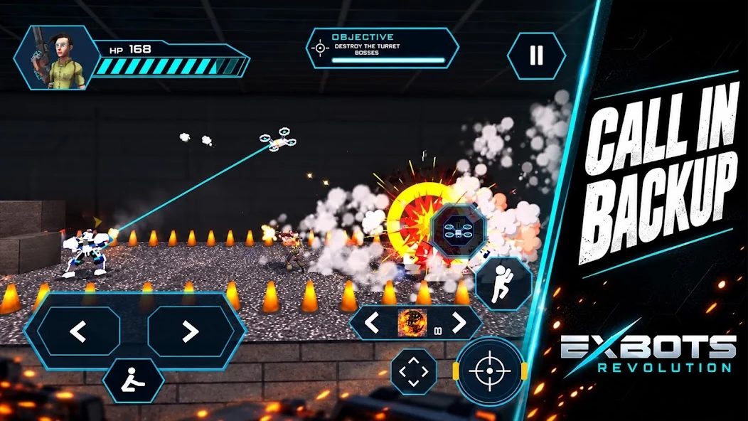 Exbots Revolution official gameplay screenshot 4