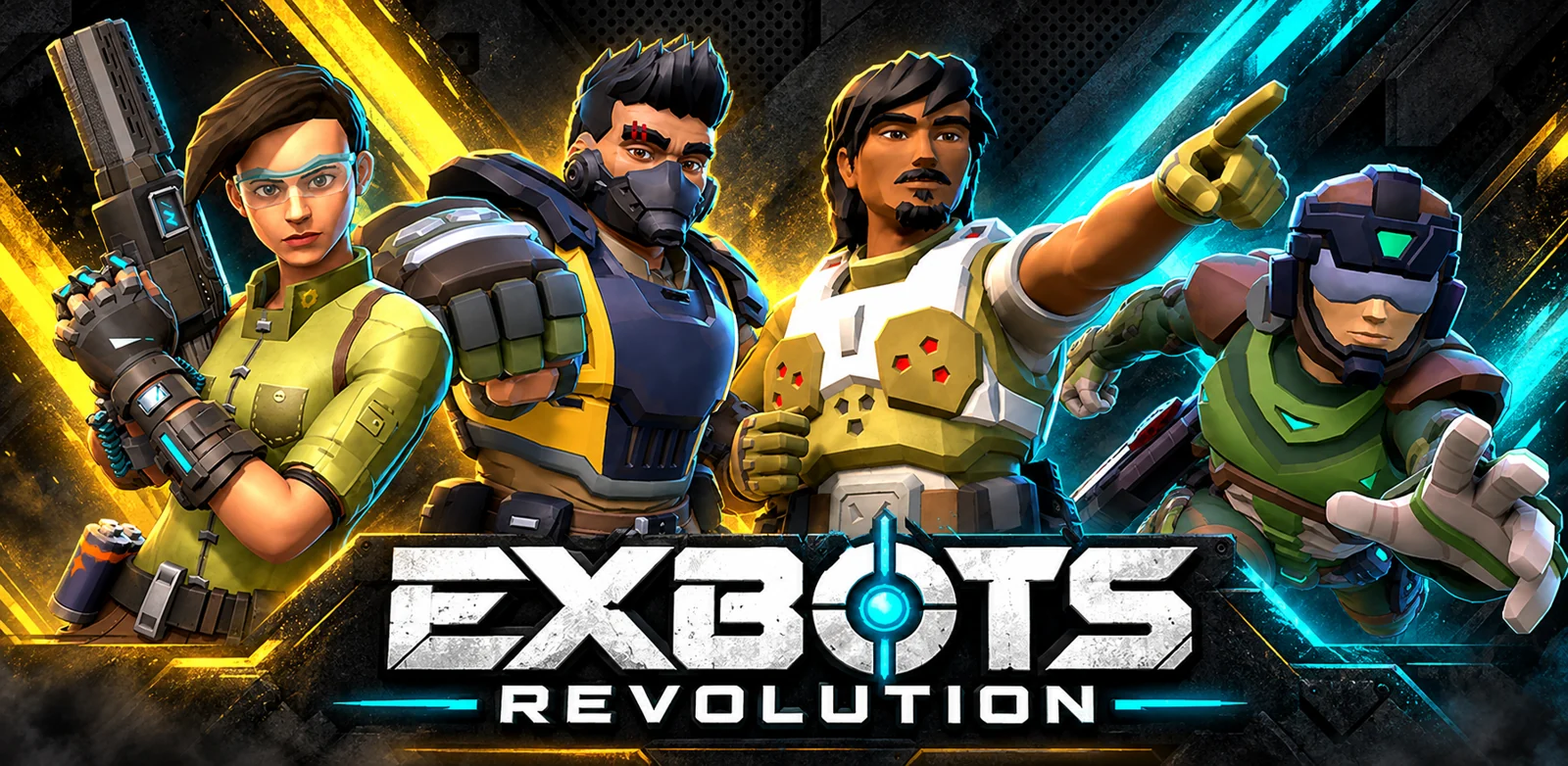 Exbots Revolution resistance character lineup